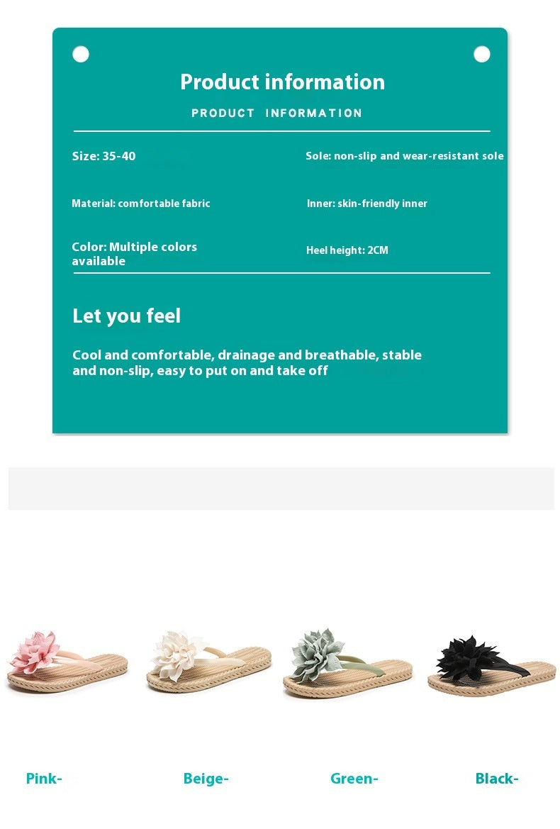 Beach flip‑flops